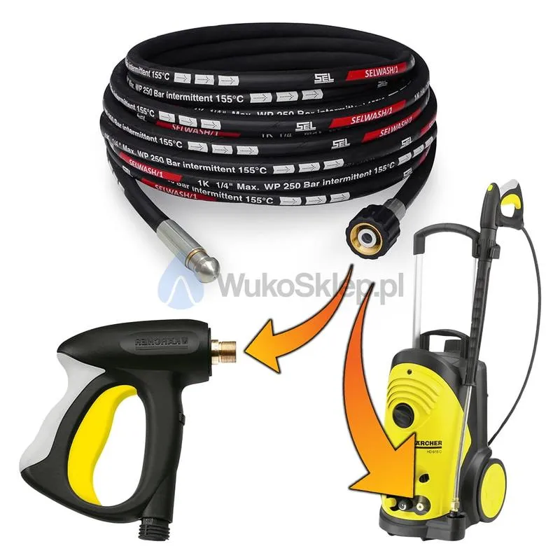 Dobór węża do Karchera K5