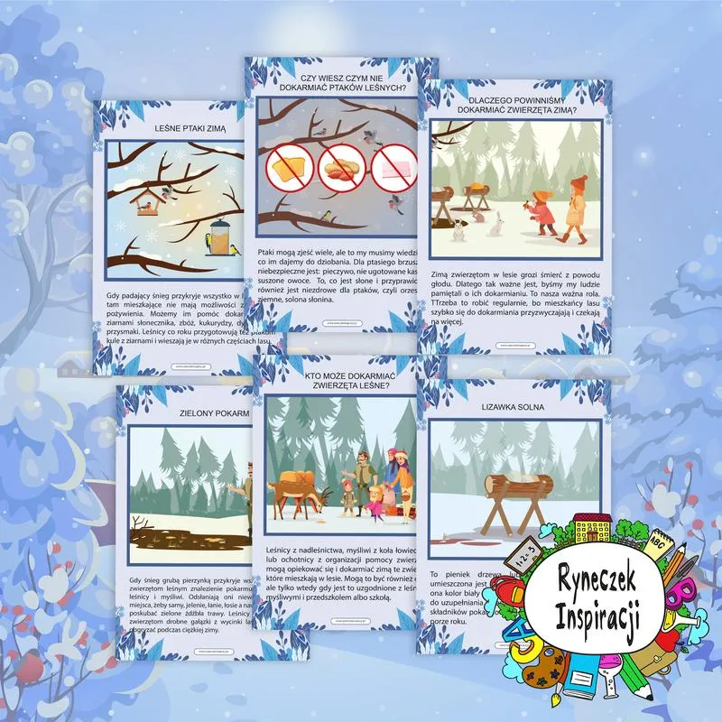 Zimowa pomoc dla zwierząt